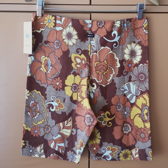 RVCA Push It Bike Shorts - NWT (L) - Picture 8 of 13